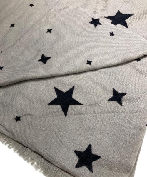 douce gloire（ドゥースゴロワー）DOUCE GLOIRE (ドゥースゴロワー) カシミヤ大判ストール ベージュの古着・服飾アイテム