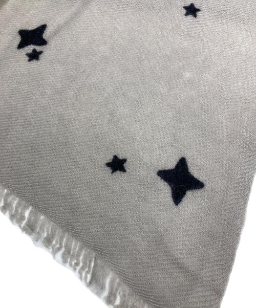 douce gloire（ドゥースゴロワー）DOUCE GLOIRE (ドゥースゴロワー) カシミヤ大判ストール ベージュの古着・服飾アイテム