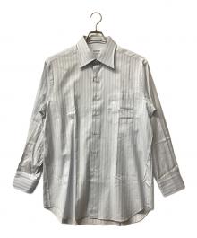 LANVIN COLLECTION（ランバンコレクション）の古着「ストライプシャツ」｜ブルー