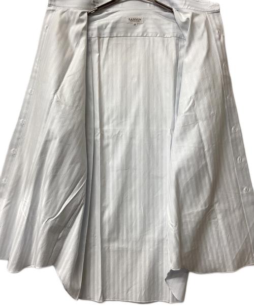 LANVIN COLLECTION（ランバンコレクション）LANVIN COLLECTION (ランバンコレクション) ストライプシャツ ブルー サイズ:ＬＢの古着・服飾アイテム