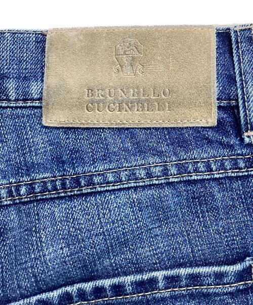 BRUNELLO CUCINELLI（ブルネロクチネリ）BRUNELLO CUCINELLI (ブルネロクチネリ) 5ポケットデニムパンツ インディゴ サイズ:50の古着・服飾アイテム