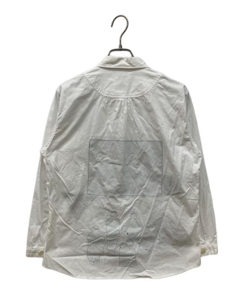 UNDERCOVERISM（アンダーカバーイズム）UNDERCOVERISM (アンダーカバーイズム) peter pan shirts　長袖シャツ ホワイト サイズ:1の古着・服飾アイテム