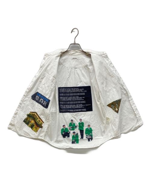 UNDERCOVERISM（アンダーカバーイズム）UNDERCOVERISM (アンダーカバーイズム) peter pan shirts　長袖シャツ ホワイト サイズ:1の古着・服飾アイテム