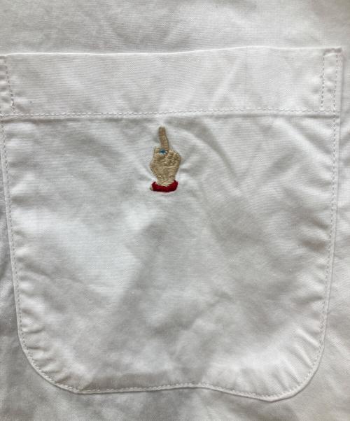 UNDERCOVERISM（アンダーカバーイズム）UNDERCOVERISM (アンダーカバーイズム) peter pan shirts　長袖シャツ ホワイト サイズ:1の古着・服飾アイテム