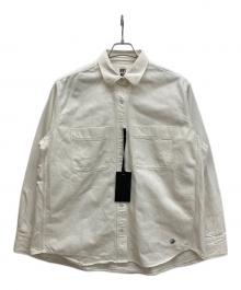 CHAOS（カオス）の古着「WHY NOT NOW プルーフデニムシャツ」｜アイボリー