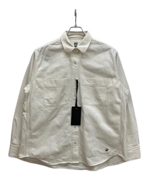 CHAOS（カオス）CHAOS (カオス) WHY NOT NOW プルーフデニムシャツ アイボリー サイズ:FREEの古着・服飾アイテム