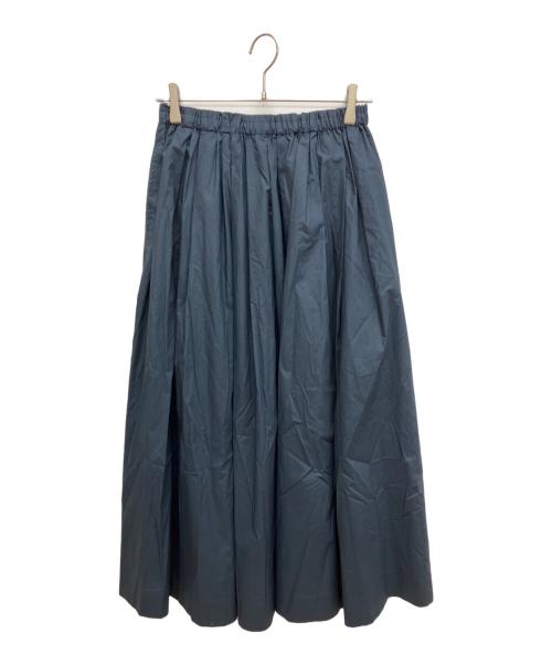 IENA（イエナ）IENA (イエナ) タイプライター ボリュームスカート　ロングスカート ネイビー サイズ:36 未使用品の古着・服飾アイテム