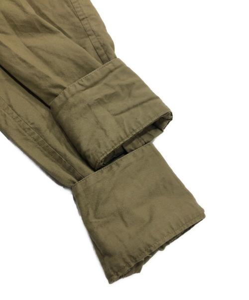 NIGEL CABOURN（ナイジェルケーボン）NIGEL CABOURN (ナイジェルケーボン) バンドカラーワンピース ベージュ サイズ:8の古着・服飾アイテム