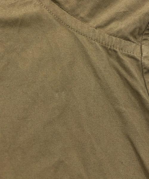 NIGEL CABOURN（ナイジェルケーボン）NIGEL CABOURN (ナイジェルケーボン) バンドカラーワンピース ベージュ サイズ:8の古着・服飾アイテム