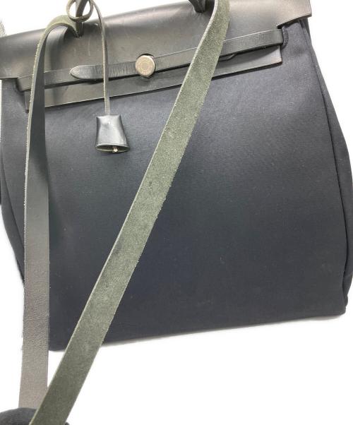 HERMES（エルメス）HERMES (エルメス) エールバッグGM　アドPM ブラックの古着・服飾アイテム