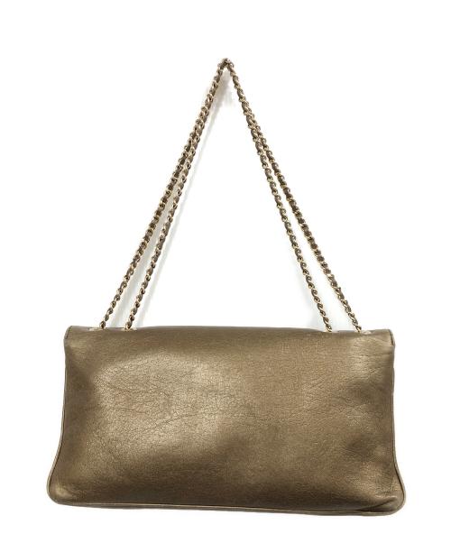 CHANEL（シャネル）CHANEL (シャネル) 2.55　チェーンショルダーバッグ ブロンズ/ゴールドの古着・服飾アイテム