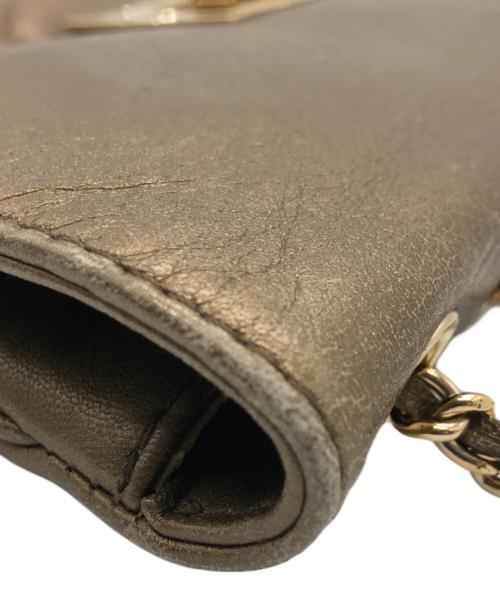 CHANEL（シャネル）CHANEL (シャネル) 2.55　チェーンショルダーバッグ ブロンズ/ゴールドの古着・服飾アイテム