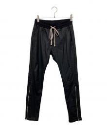 DANKE SCHON（ダンケ シェーン）の古着「COATING OUTZIP PANTS」｜ブラック
