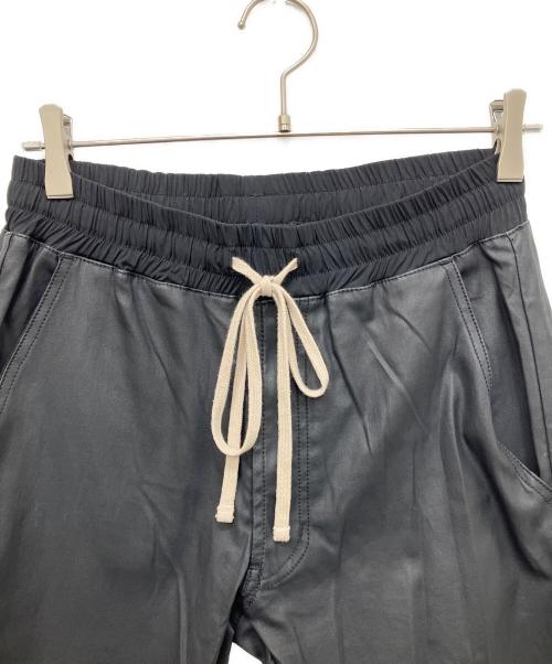 DANKE SCHON（ダンケ シェーン）Danke schon (ダンケ シェーン) COATING OUTZIP PANTS ブラック サイズ:Mの古着・服飾アイテム