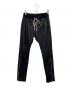 Danke schon（ダンケ シェーン）の古着「COATING OUTZIP PANTS」｜ブラック