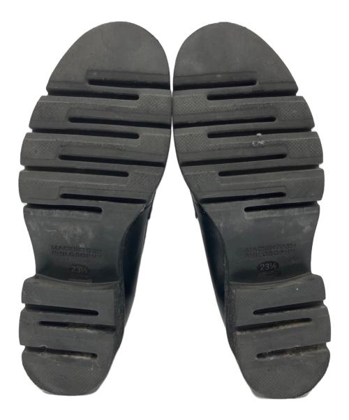 MACKINTOSH PHILOSOPHY（マッキントッシュ フィロソフィー）MACKINTOSH PHILOSOPHY (マッキントッシュ フィロソフィー) トラックソールローファー ブラック サイズ:23.5の古着・服飾アイテム