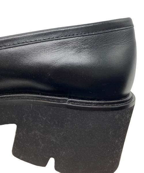 MACKINTOSH PHILOSOPHY（マッキントッシュ フィロソフィー）MACKINTOSH PHILOSOPHY (マッキントッシュ フィロソフィー) トラックソールローファー ブラック サイズ:23.5の古着・服飾アイテム