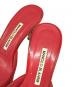 中古・古着 Manolo Blahnik (マノロブラニク) MAYSALE CRYSTAL レッド サイズ:36：12000円
