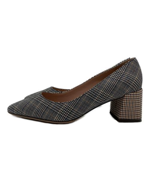 COLE HAAN（コールハーン）COLE HAAN (コールハーン) カサンドラ ブロックヒール パンプス ネイビー サイズ:6Bの古着・服飾アイテム