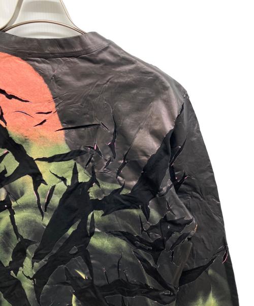 DIESEL（ディーゼル）DIESEL (ディーゼル) T-CRAVE-LS 加工カットソー ブラック サイズ:Sの古着・服飾アイテム