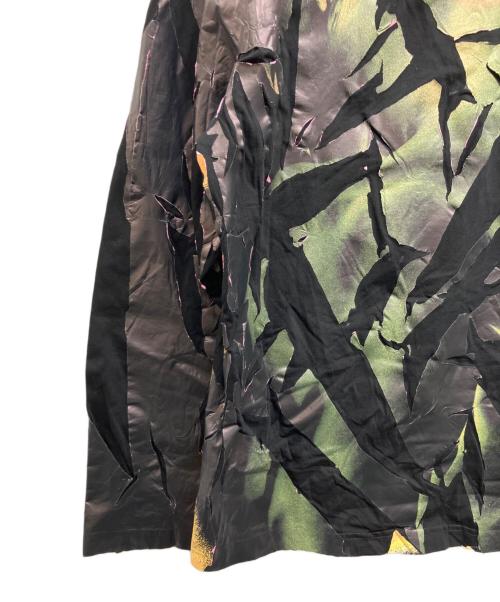 DIESEL（ディーゼル）DIESEL (ディーゼル) T-CRAVE-LS 加工カットソー ブラック サイズ:Sの古着・服飾アイテム