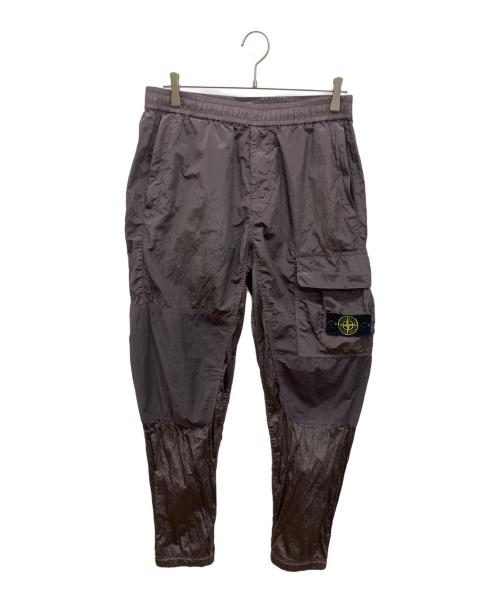 STONE ISLAND（ストーンアイランド）STONE ISLAND (ストーンアイランド) NYLON METAL RIPSTOP PANTS ブラウン サイズ:32の古着・服飾アイテム