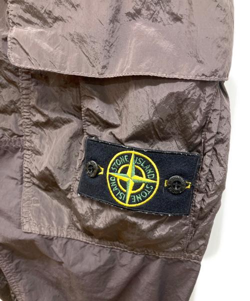 STONE ISLAND（ストーンアイランド）STONE ISLAND (ストーンアイランド) NYLON METAL RIPSTOP PANTS ブラウン サイズ:32の古着・服飾アイテム