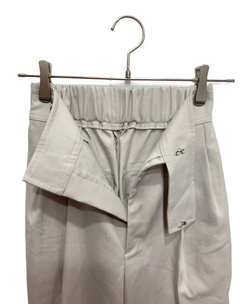 ELENDEEK（エレンディーク）ELENDEEK (エレンディーク) HIGH WAIST T/R TAPERD PT グレー サイズ:１ 未使用品の古着・服飾アイテム