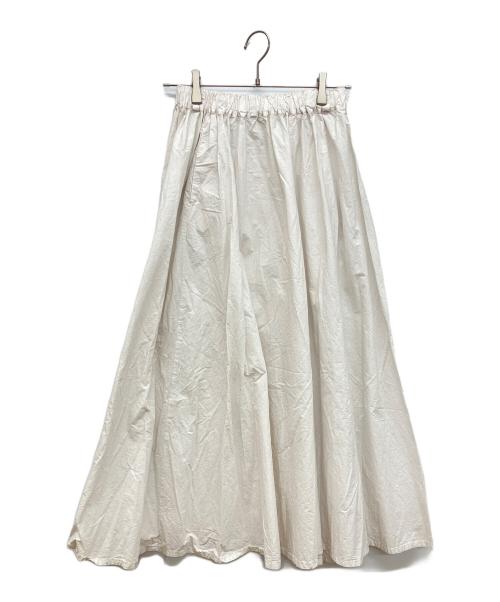 nest Robe（ネストローブ）nest Robe (ネストローブ) コットンラミー超撥水キュロットパンツイージー ホワイト サイズ:Fの古着・服飾アイテム