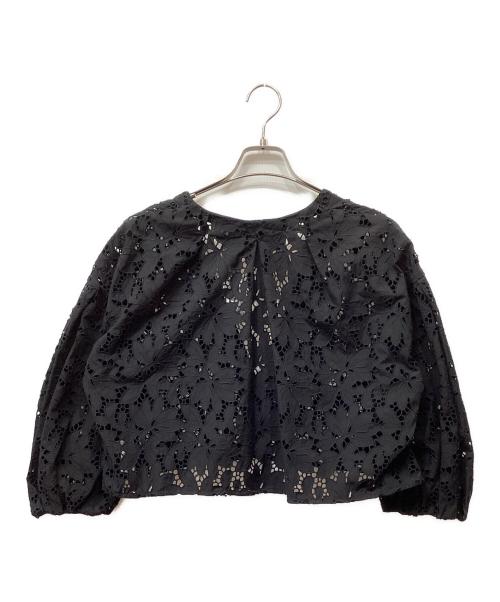 ticca（ティッカ）ticca (ティッカ) フラワーレースジャケット ブラック サイズ:SIZE Free 未使用品の古着・服飾アイテム