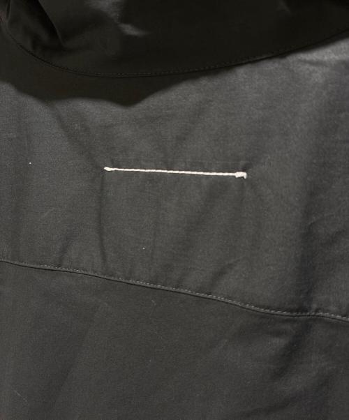 MM6 Maison Margiela（エムエムシックスメゾンマルジェラ）MM6 Maison Margiela (エムエムシックスメゾンマルジェラ) ハイネックプルオーバーブラウス ブラック サイズ:40の古着・服飾アイテム