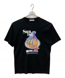 UNDERCOVER（アンダーカバー）の古着「Sun DayTシャツ」｜ブラック