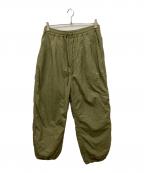 Gymphlexジムフレックス）の古着「ナイロン イージーパンツ」｜グリーン