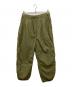 Gymphlex（ジムフレックス）の古着「ナイロン イージーパンツ」｜グリーン