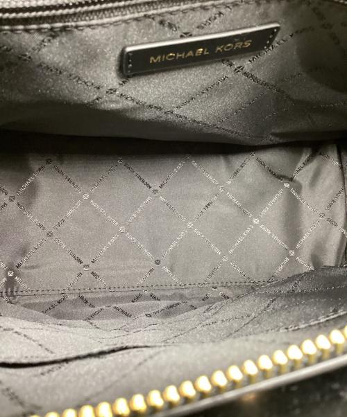 MICHAEL KORS（マイケル・コース）MICHAEL KORS (マイケル・コース) 2WAYショルダーバッグ ブラックの古着・服飾アイテム
