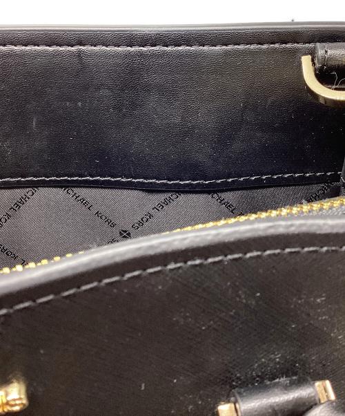 MICHAEL KORS（マイケル・コース）MICHAEL KORS (マイケル・コース) 2WAYショルダーバッグ ブラックの古着・服飾アイテム