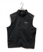 PORT AUTHORITYポートオーソリティ）の古着「フリースベスト」｜ブラック