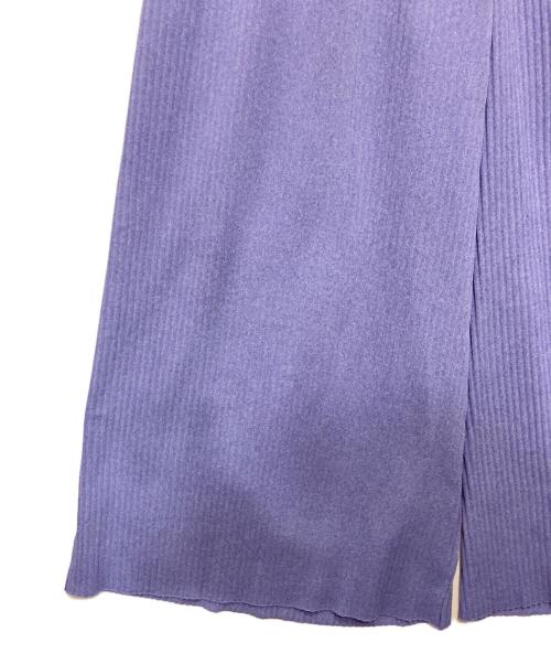me ISSEY MIYAKE（ミーイッセイ ミヤケ）me ISSEY MIYAKE (ミーイッセイ ミヤケ) プリーツパンツ ラベンダー サイズ:Freeの古着・服飾アイテム