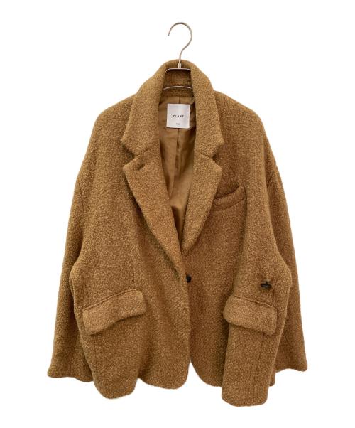 CLANE（クラネ）CLANE (クラネ) ×SuzuHirose MIX COLOR OVER COAT ブラウン サイズ:1の古着・服飾アイテム