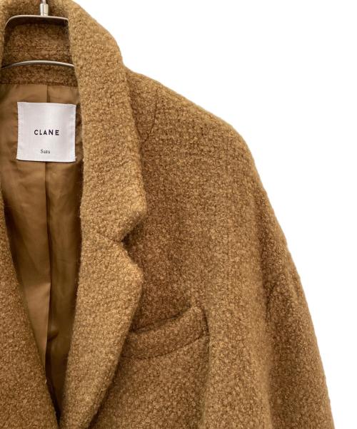 CLANE（クラネ）CLANE (クラネ) ×SuzuHirose MIX COLOR OVER COAT ブラウン サイズ:1の古着・服飾アイテム