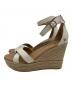 UGG (アグ) UGG ウェッジソールサンダル ベージュ サイズ:USA7 UK5 EU38 JPN24：4000円