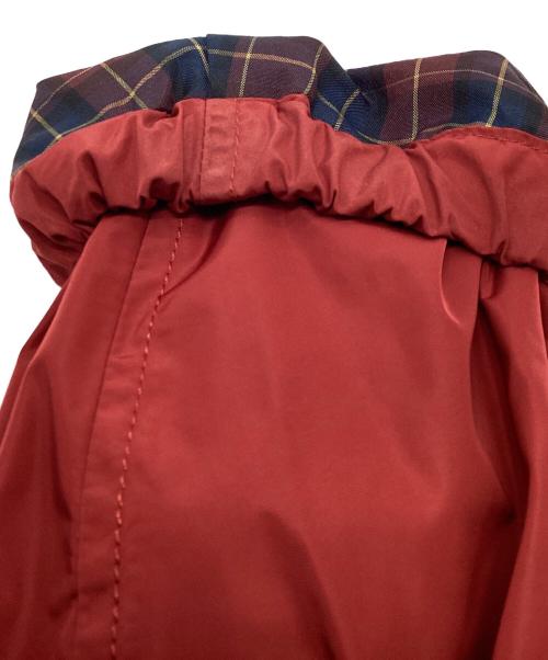 PAPAS PLUS（パパスプラス）PAPAS PLUS (パパスプラス) ジップアップブルゾン レッド サイズ:Mの古着・服飾アイテム
