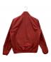 PAPAS PLUS (パパスプラス) ジップアップブルゾン レッド サイズ:M：6000円