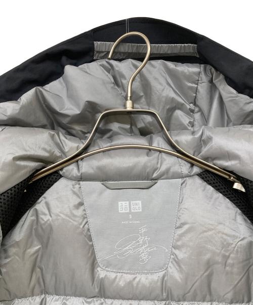 UNIQLO（ユニクロ）UNIQLO (ユニクロ) 21AW ハイブリッドダウンスノーボードパーカ ブラック×グレー サイズ:Sの古着・服飾アイテム