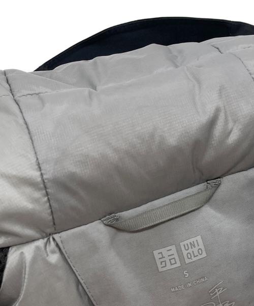 UNIQLO（ユニクロ）UNIQLO (ユニクロ) 21AW ハイブリッドダウンスノーボードパーカ ブラック×グレー サイズ:Sの古着・服飾アイテム