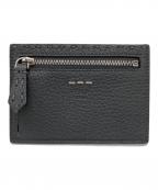 FENDIフェンディ）の古着「ビッグカードケース」｜ブラック