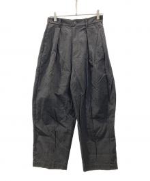 journal standard luxe（ジャーナルスタンダード ラックス）の古着「タックパンツ」｜ブラック