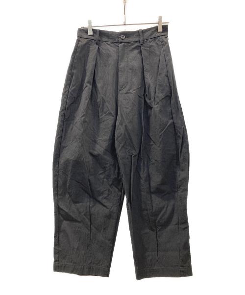 journal standard luxe（ジャーナルスタンダード ラックス）JOURNAL STANDARD LUXE (ジャーナルスタンダード ラックス) タックパンツ ブラック サイズ:FREEの古着・服飾アイテム