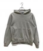 Championチャンピオン）の古着「前Vスウェットパーカー」｜グレー