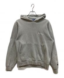 Champion（チャンピオン）の古着「前Vスウェットパーカー」｜グレー
